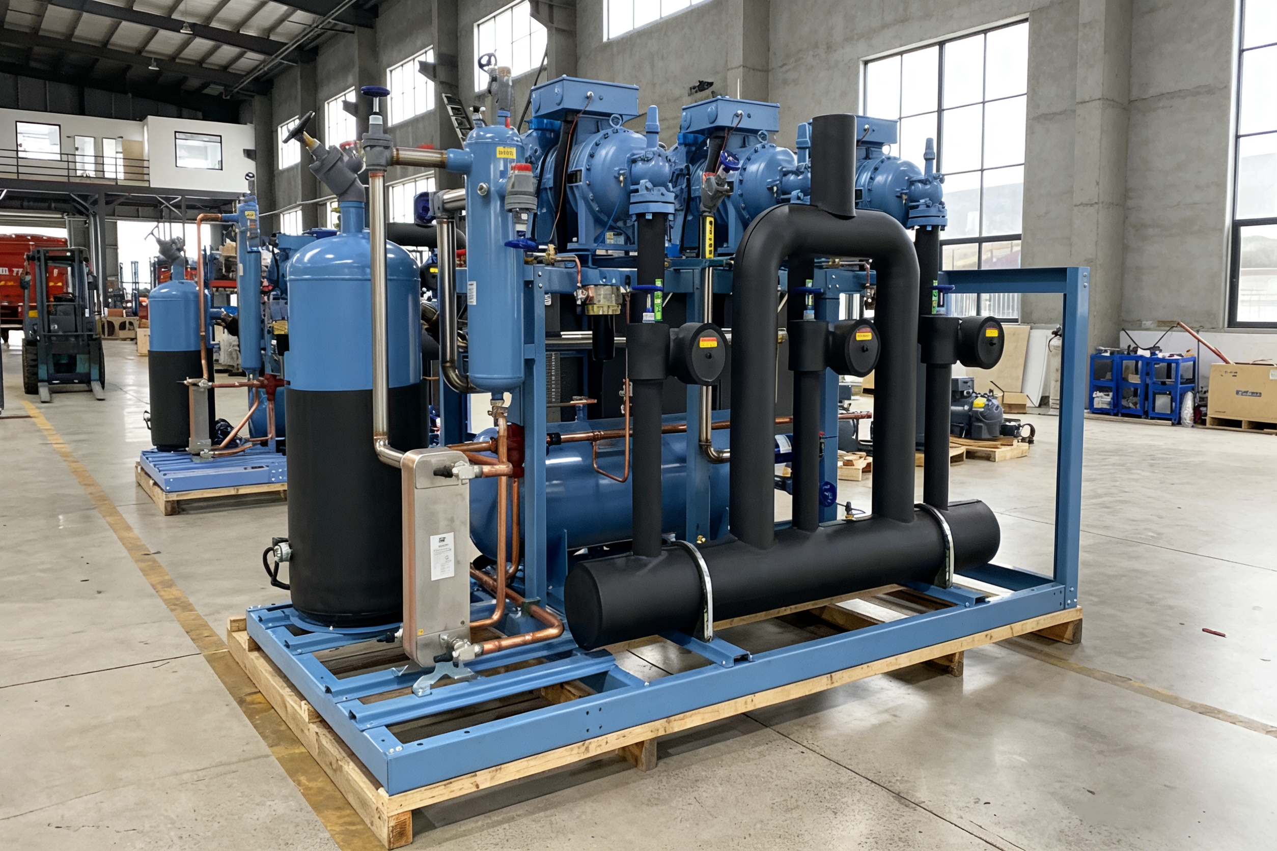 大型螺杆并联机组